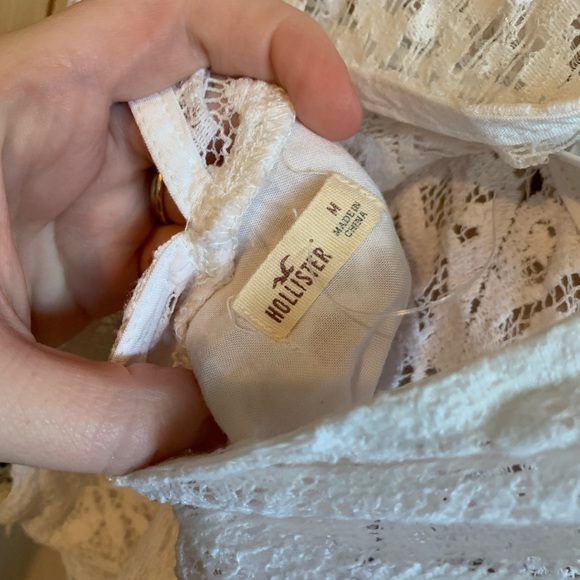 Hollister size medium-white short dress - Picture 5 of 9